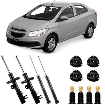 Amortecedores-Cofap-Turbogas-para-Chevrolet-Prisma-2013-2019-incluindo-kit-com-suportes-e-capas-de-protecao-