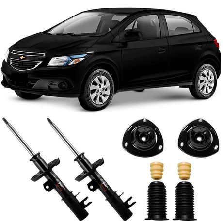 2 Amortecedor Chevrolet Onix 2013 a 2023 Dianteiro Cofap e Kit