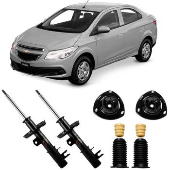 Amortecedores-dianteiros-Cofap-Turbogas-para-GM-Prisma-2013-a-2019-incluidos-kit-de-instalacao-e-componentes-