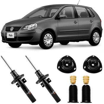 Amortecedores-dianteiros-Cofap-Turbogas-para-Volkswagen-Polo-2002-a-2014-com-kit-de-instalacao-inclusa-