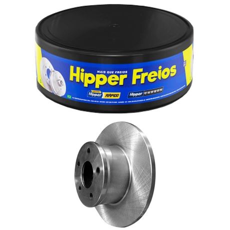 Disco Freio Gurgel Carajas 85 a 88 Dianteiro Sólido Hipper Freios