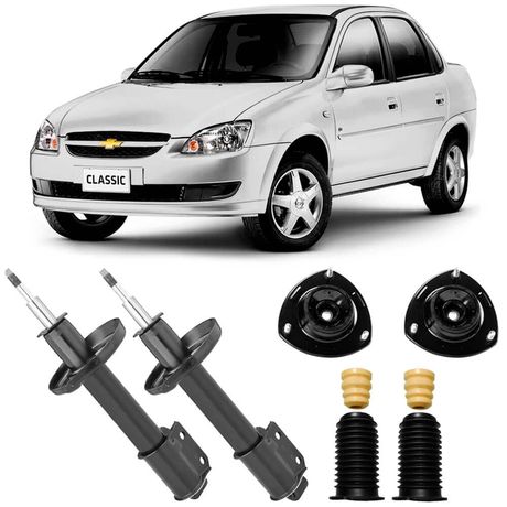 Amortecedores-dianteiros-Nakata-para-Corsa-Classic-2003-a-2016-incluindo-kit-com-suportes-e-batentes-