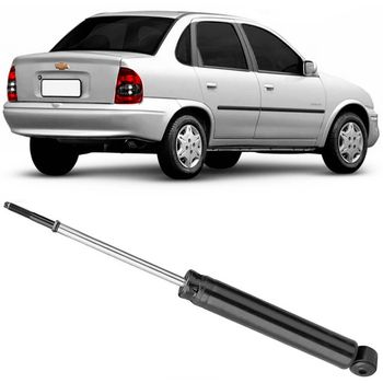 Amortecedor-traseiro-Nakata-HG311063-para-Corsa-Sedan-2002-a-2012-embalagem-e-produto-em-destaque-