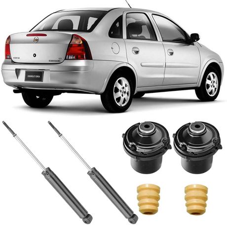 Amortecedores-traseiros-Nakata-para-Chevrolet-Corsa-Sedan-2002-a-2012-com-kit-de-instalacao-incluido-