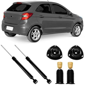Amortecedores-traseiros-Nakata-para-Ford-Ka-Hatch-2015-a-2018-com-kit-de-instalacao--Ideal-para-melhorar-a-suspensao-do-veiculo-