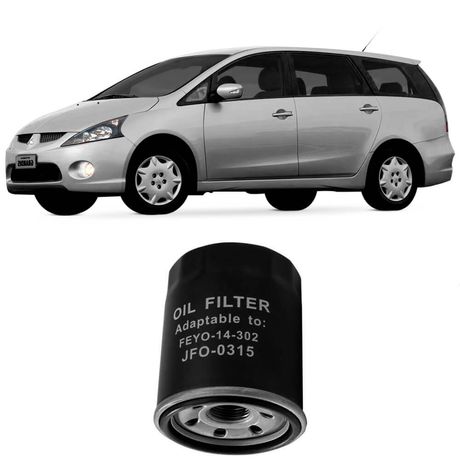 Filtro Óleo Mitsubishi Grandis 2.4 2005 a 2008 Wega