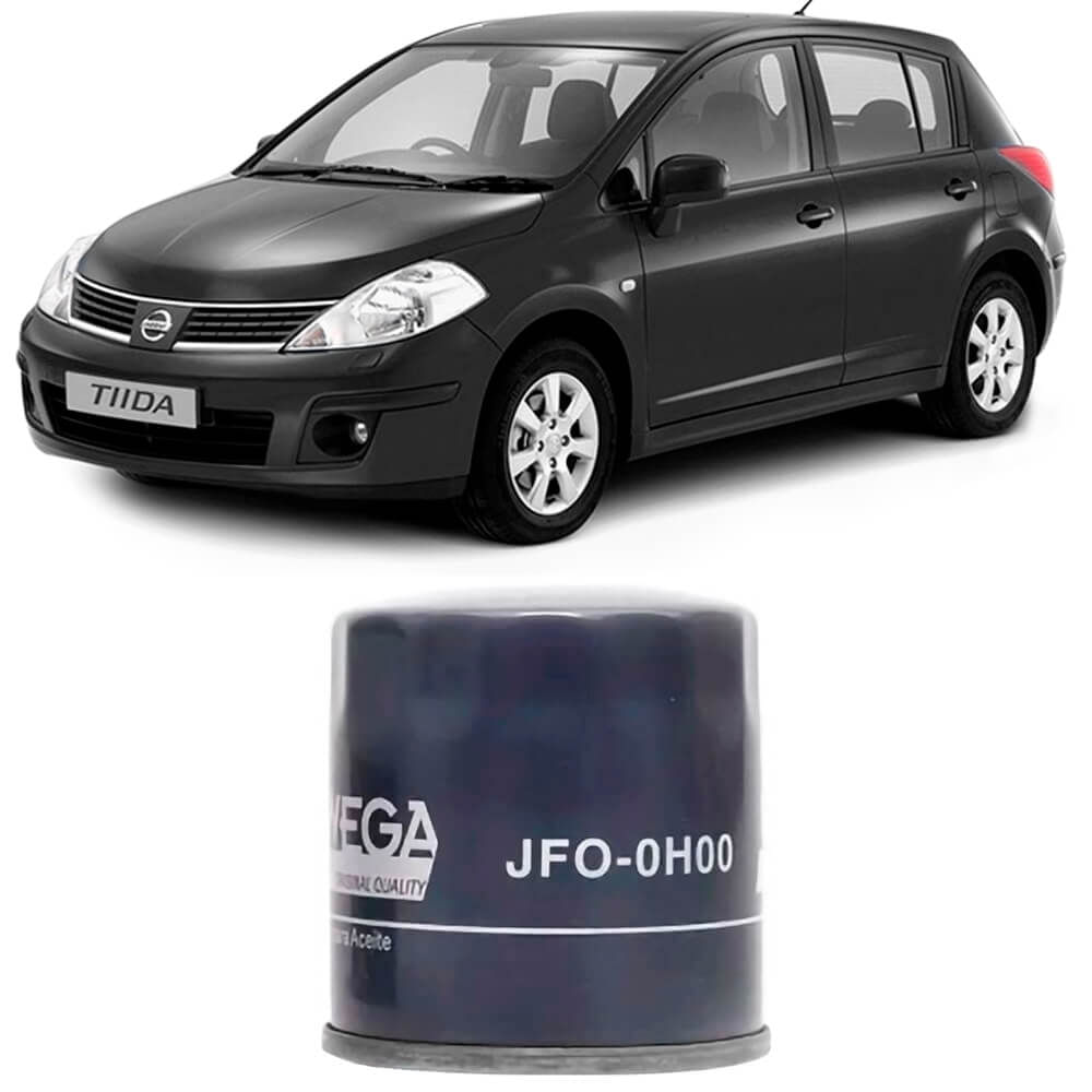 Filtro de óleo Wega para Nissan Tiida 1.8 2009-2013