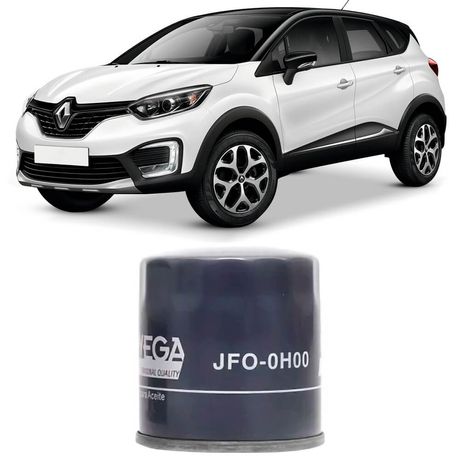 Filtro Óleo Renault Captur 1.6 2018 Wega
