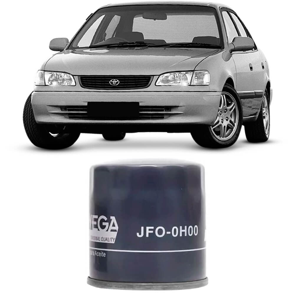 Filtro de óleo azul-escuro Wega para Toyota Corolla 2.2 95 a 97