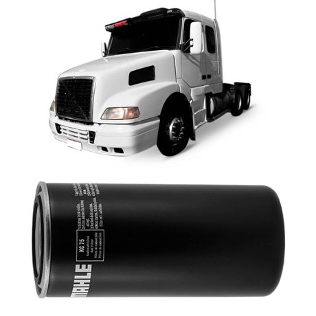 Filtro Combustível Volvo NH12 99 a 2006 Metal Leve