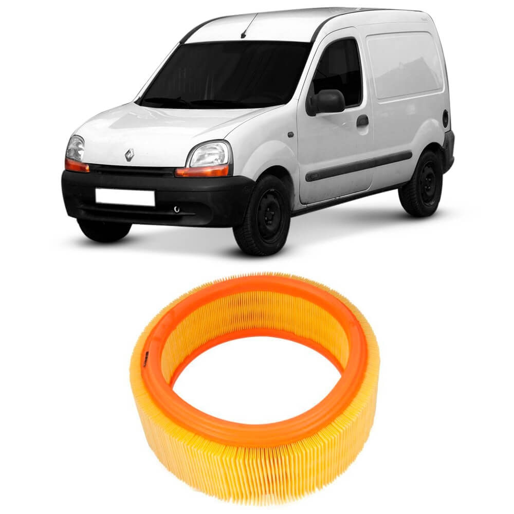 Filtro de ar amarelo compatível com Renault Kangoo 2000-2001