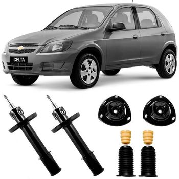Amortecedores-dianteiros-Cofap-para-Chevrolet-Celta-2001-a-2016-incluindo-kit-de-instalacao--Ideal-para-reposicao-