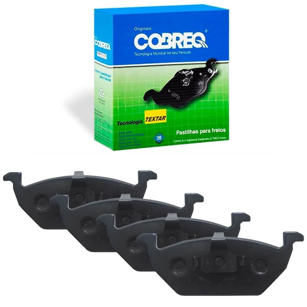 Kit Pastilhas de Freio Dianteiras Cobreq N254 para Volkswagen Bora 1999-2007