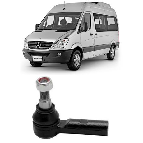 Terminal Direção Sprinter 515 CDI 2012 a 2018 Dianteiro Motorista Passageiro Nakata
