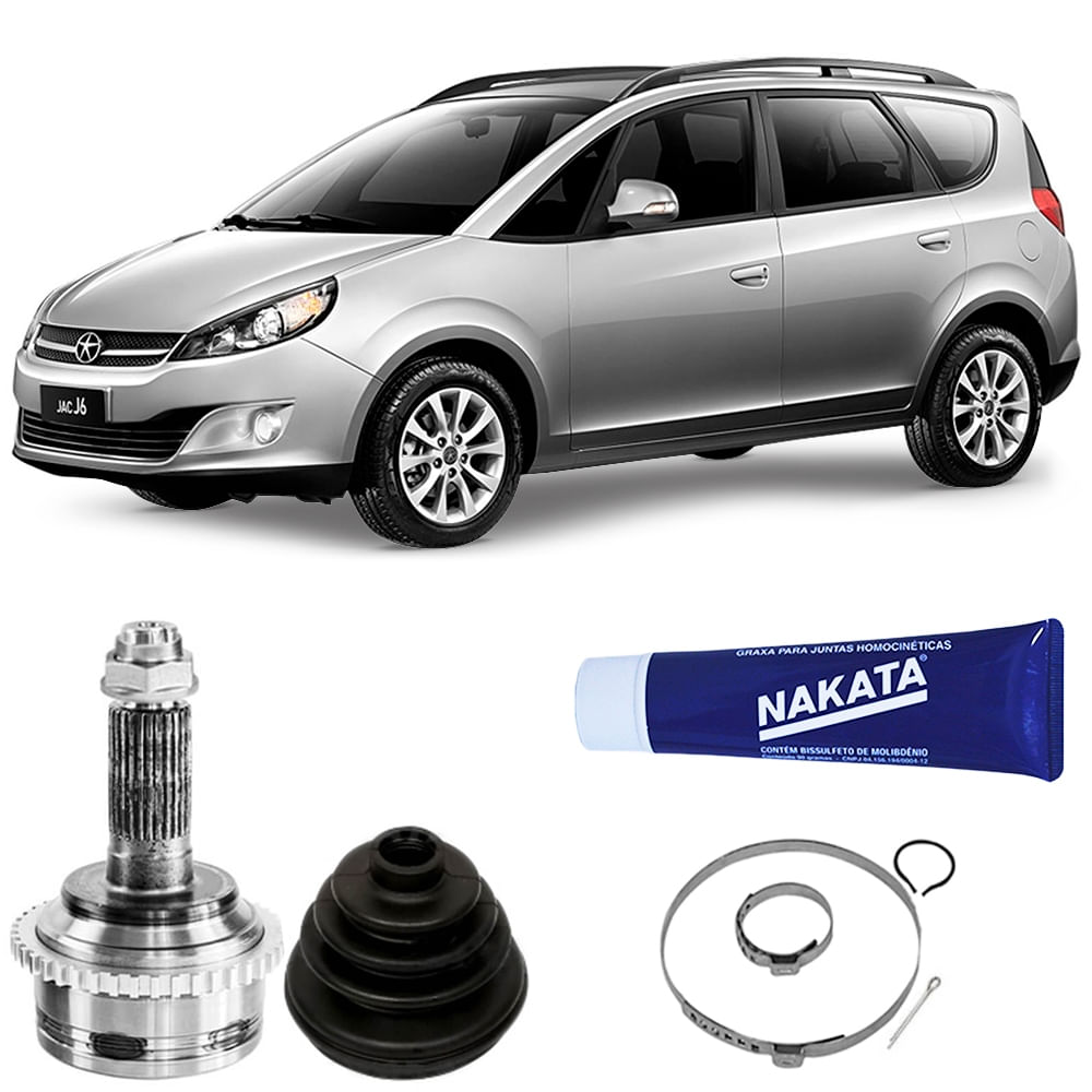 Junta Homocinética Roda Jac J6 2.0 16V 2010-2016 Nakata - Hiper Varejo