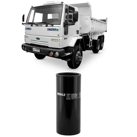 Filtro Óleo Ford Cargo 2622 8.3 2002 a 2006 Metal Leve