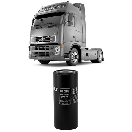 Filtro Óleo Volvo Fh 480 D13A 2007 a 2011 Metal Leve