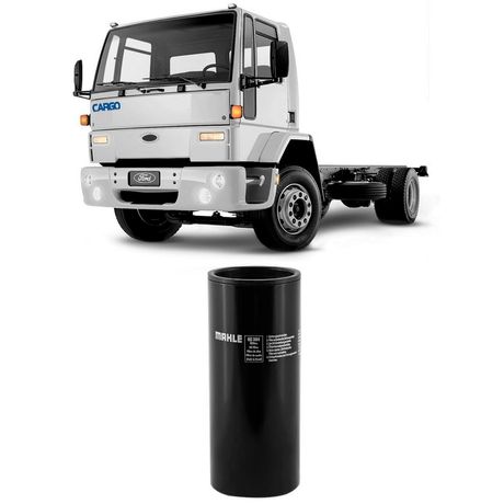 Filtro Óleo Ford Cargo C1630 Cummins 6 Ctaa 2001 a 2002 Metal Leve