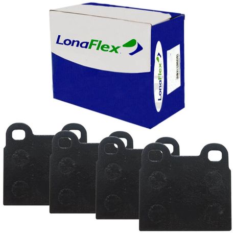 Kit Pastilha Freio Voyage 83 a 93 Dianteira Teves Lonaflex