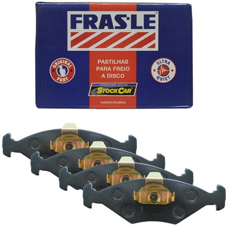Kit Pastilha Freio Ford Fiesta 1.6 2009 a 2010 Dianteira Teves Frasle