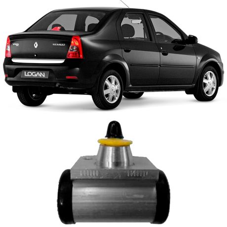 Cilindro Burrinho Roda Logan 2008 a 2019 Traseiro Motorista Passageiro