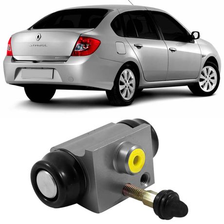 Cilindro Burrinho Roda Symbol 2009 a 2013 Traseiro Motorista Passageiro