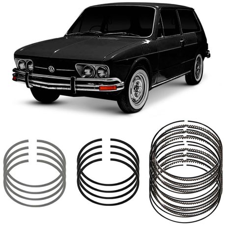Jogo Anel Segmento STD Brasília 1.6 73 a 82 Metal Leve