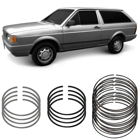 Jogo Anel Segmento STD Parati 1.6 89 a 93 Metal Leve