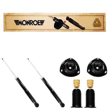 Amortecedores-traseiros-Monroe-para-VW-Polo-2002-a-2006-incluindo-kit-de-montagem-e-pecas-complementares-