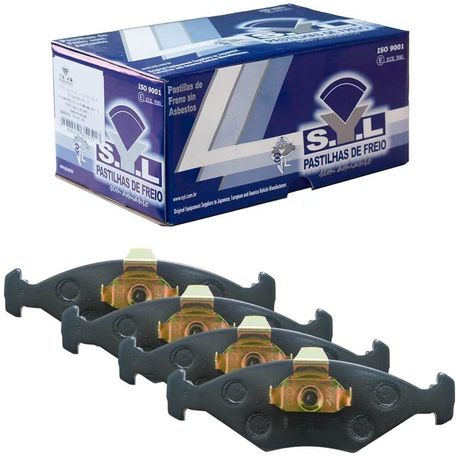 Kit Pastilha Freio Chevrolet Omega 95 a 98 Dianteira Teves 1081 SYL