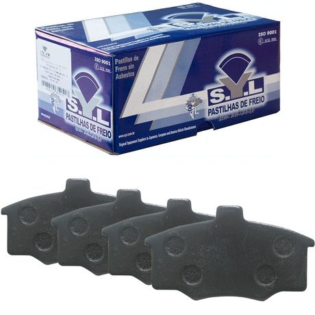 Kit Pastilha Freio Ford Belina 85 a 86 Dianteira Varga Syl