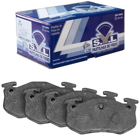 Kit Pastilha Freio Peugeot 106 91 a 96 Traseira Bendix 1140 SYL
