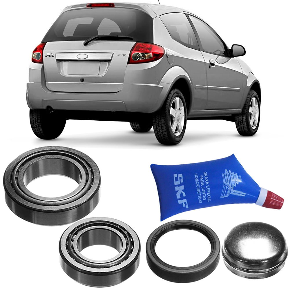 Kit rolamento roda traseira Ford Ka 1997-2013 SKF com retentor e graxa