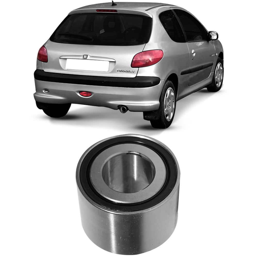 Rolamento de roda traseiro SKF para Peugeot 206 2001-2010