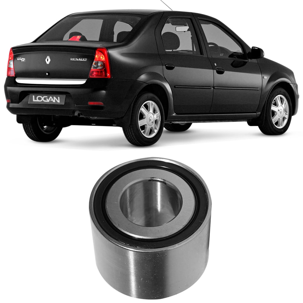 Rolamento Roda Renault Logan 2008 a 2018 Traseiro Sem Abs Skf - fortbras