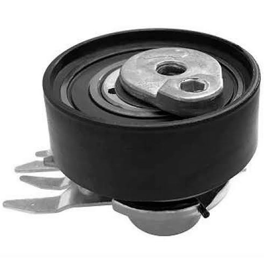 Tensor da correia dentada SKF sobre fundo branco