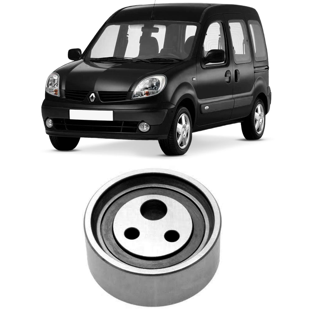 Renault Kangoo e tensor de correia dentada SKF em composição