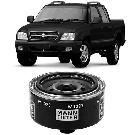 Filtro Óleo Chevrolet S10 2.8 2002 a 2005 MANN-FILTER W1323