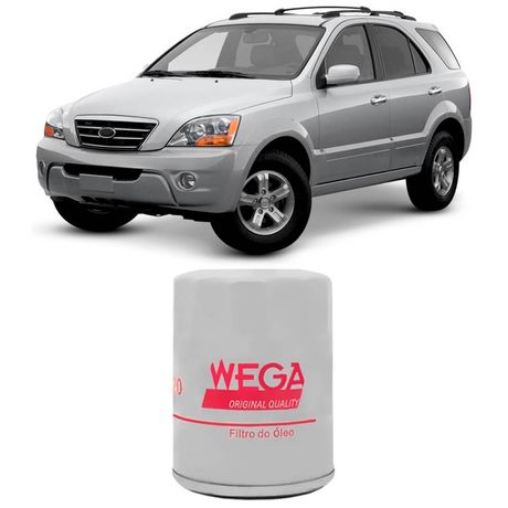 Filtro Óleo Kia Sorento 3.5 2004 até 2006 Wega