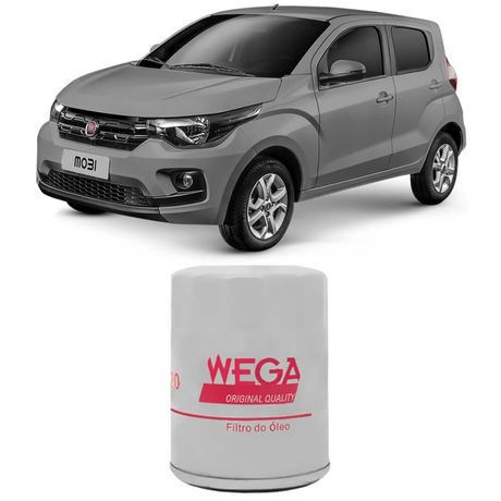 Filtro Óleo Fiat Mobi 1.0 2017 a 2019 Wega