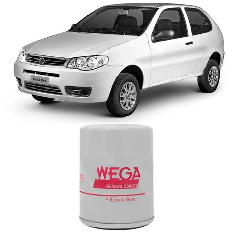 Filtro Óleo Fiat Palio 1.0 1.3 1.4 1.6 2000 a 2011 Wega