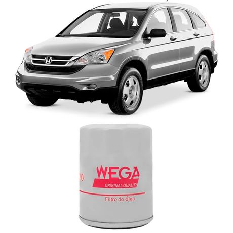 Filtro Óleo Honda Crv 2.0 2008 a 2015 Wega