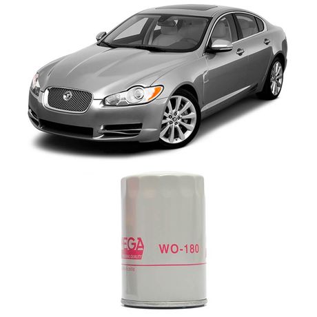 Filtro Óleo Jaguar XF 3.0 2009 a 2017 Wega