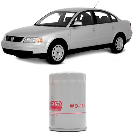Filtro Óleo Volkswagen Passat 1.8 98 a 2002 Wega