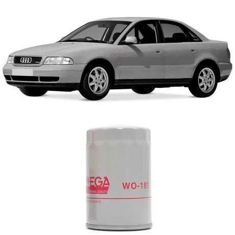 Filtro Óleo Audi A4 1.8 2.0 96 a 2003 Wega