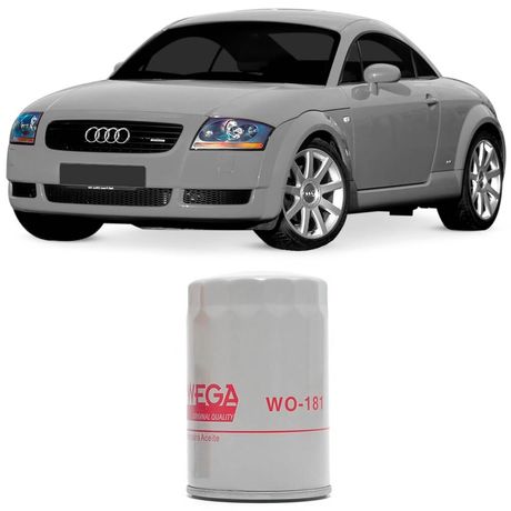 Filtro Óleo Audi TT 1.8 2000 a 2006 Wega