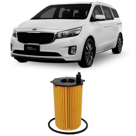 Filtro Óleo Kia Grand Carnival 3.3 2016 a 2018 Wega