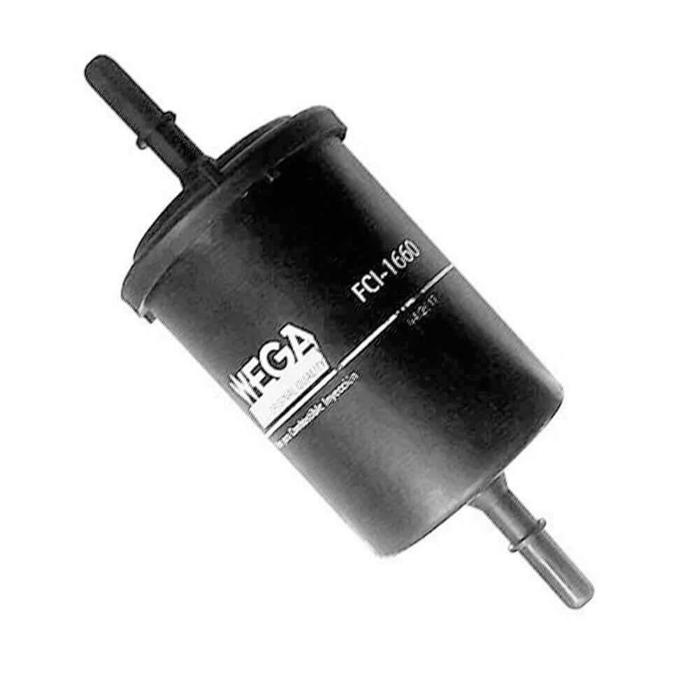 Filtro de combustível cilíndrico preto Wega FCI-160