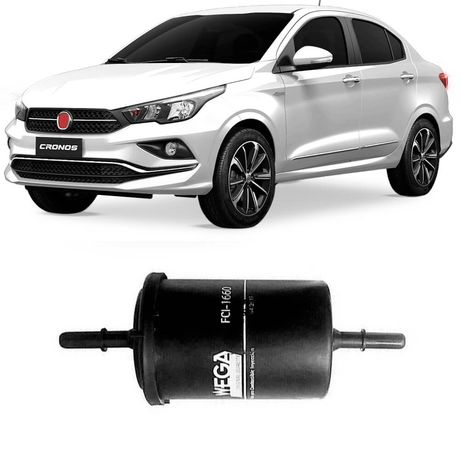 Filtro Combustível Fiat Cronos 1.3 1.8 2018 a 2019 Wega