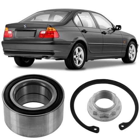 Kit Rolamento Roda Bmw 328 98 a 2000 Traseiro Skf